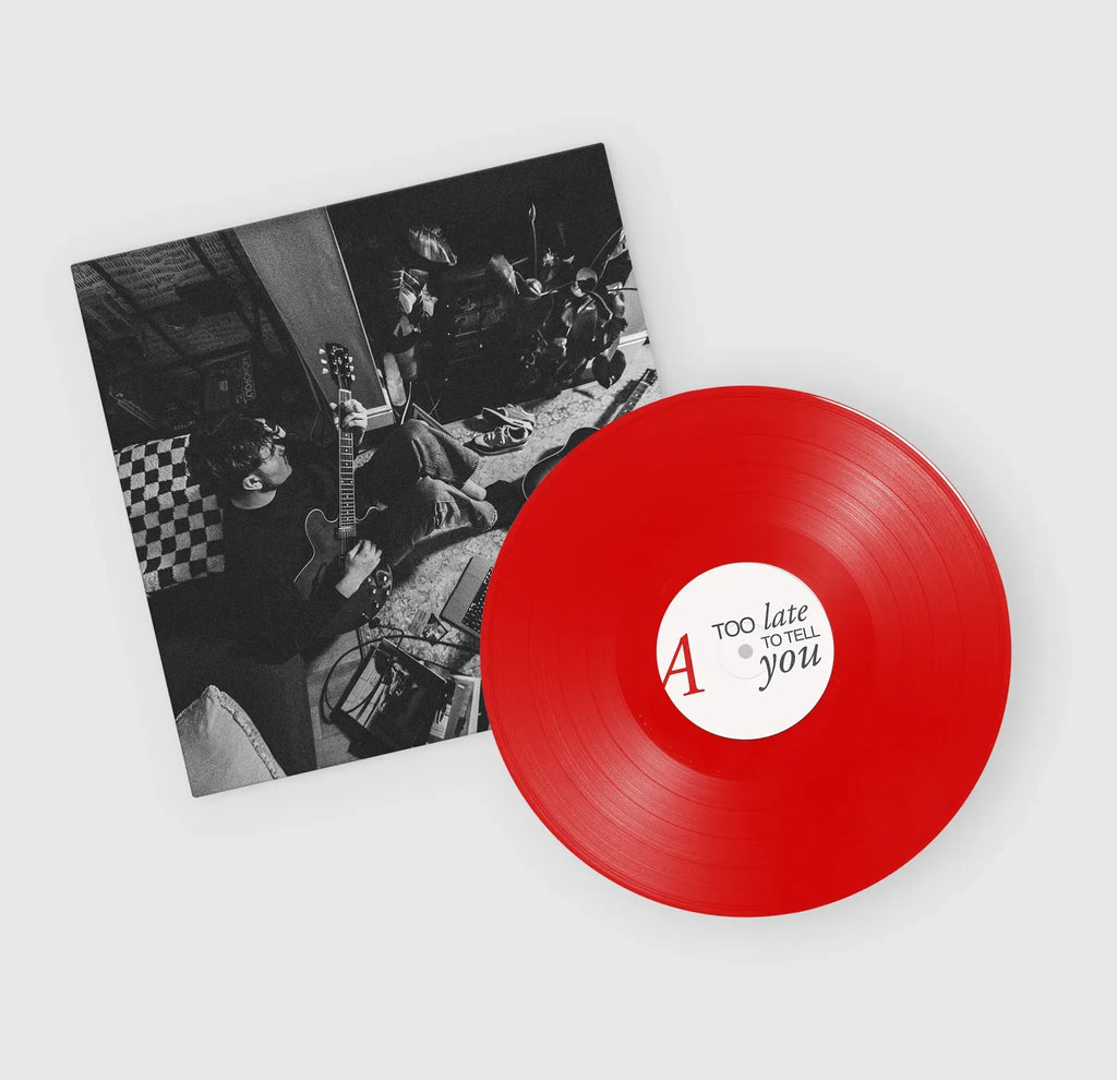 too late to tell you EP - 12" Red Vinyl