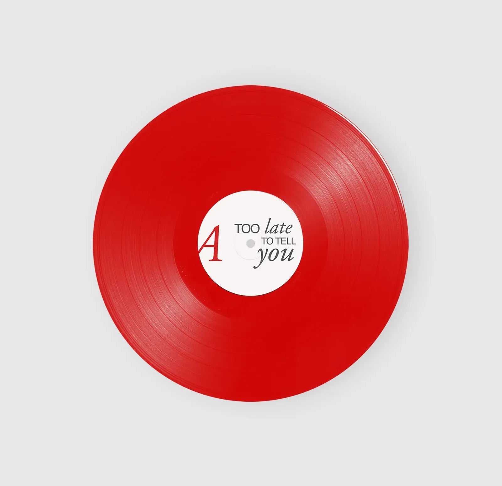 too late to tell you - EP (Vinyl, Cassette & CD)