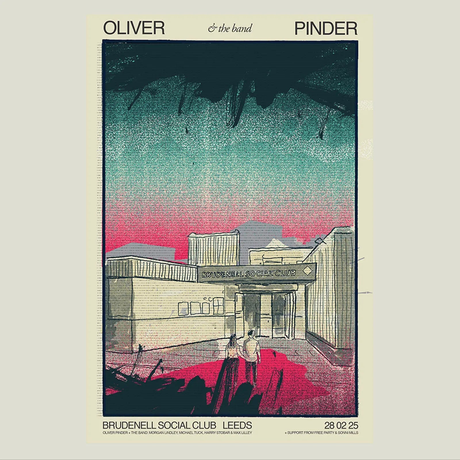 Brudenell Social Club - Limited Hand Numbered Art Print